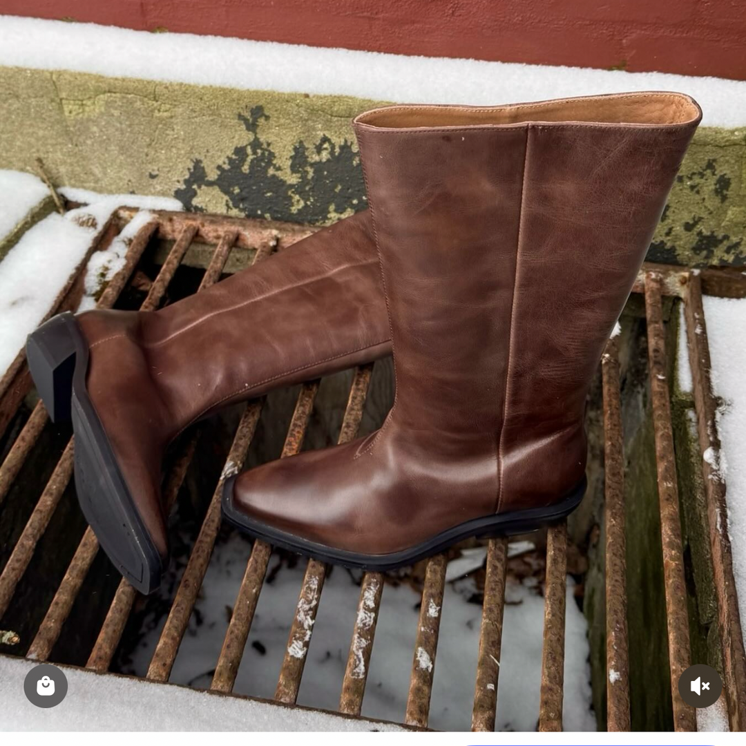 PAVEMENT - STØVLE - LIDA 25282 - BROWN