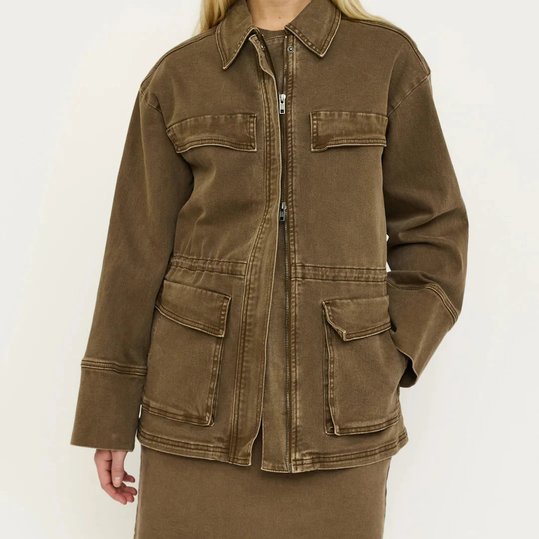 SOFT REBELS - JAKKE - KILEA SR226-602 - SEPIA