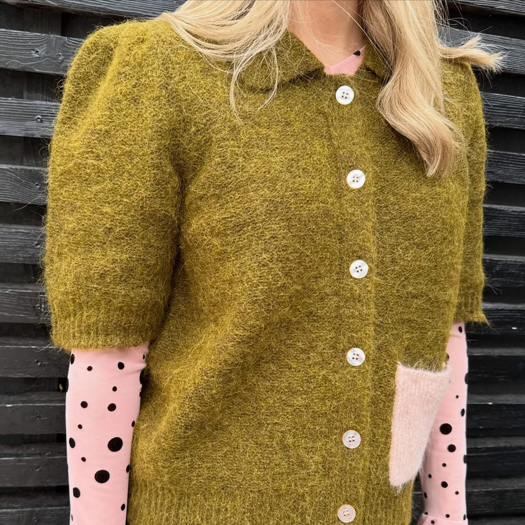 NÜMPH - CARDIGAN - SALIA 707546 - FIR GREEN