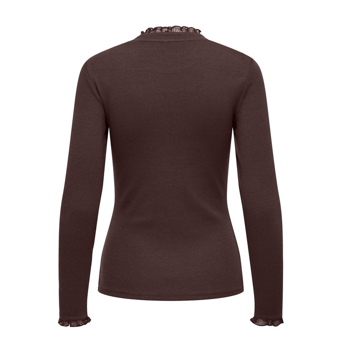 ONLY - TOP - LESLIE 15277888 - COFFEE BEAN