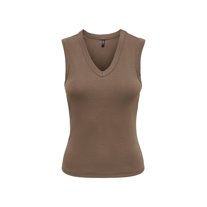 ONLY - TOP - RILEY 15396268 - CHOCOLATE MARTINI