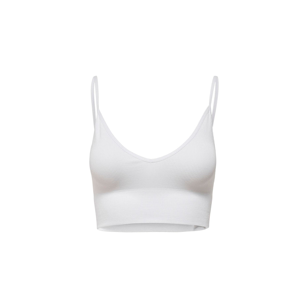 ONLY - BH - VICKY RIB SEAMLESS 15201539 - BRIGHT WHITE