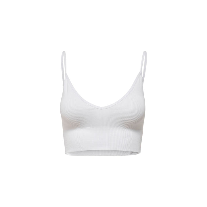 ONLY - BH - VICKY RIB SEAMLESS 15201539 - BRIGHT WHITE