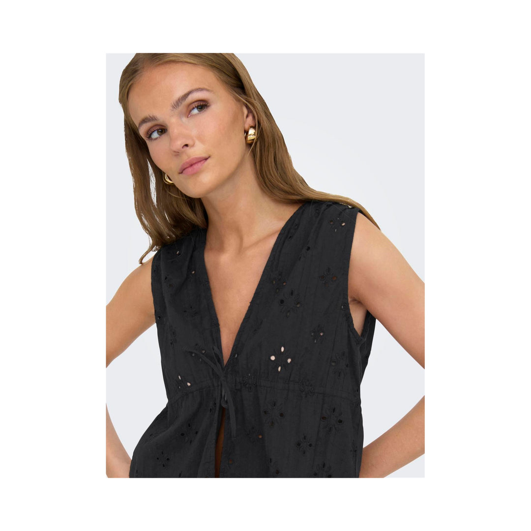 ONLY - TOP - ASSISI 15352693 - BLACK