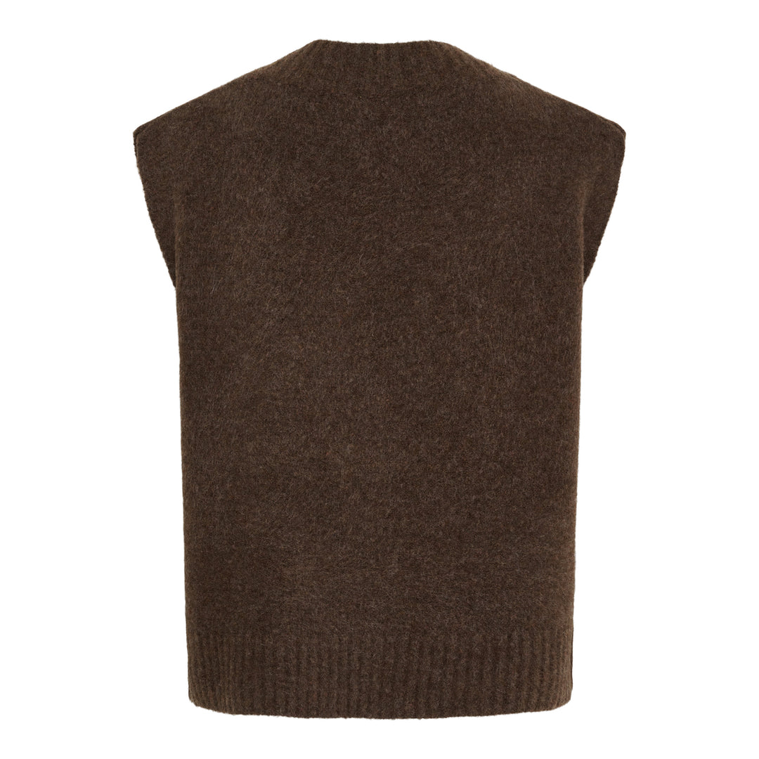 MARTA DU CHATEAU - VEST - LILA KN8038 - MORO