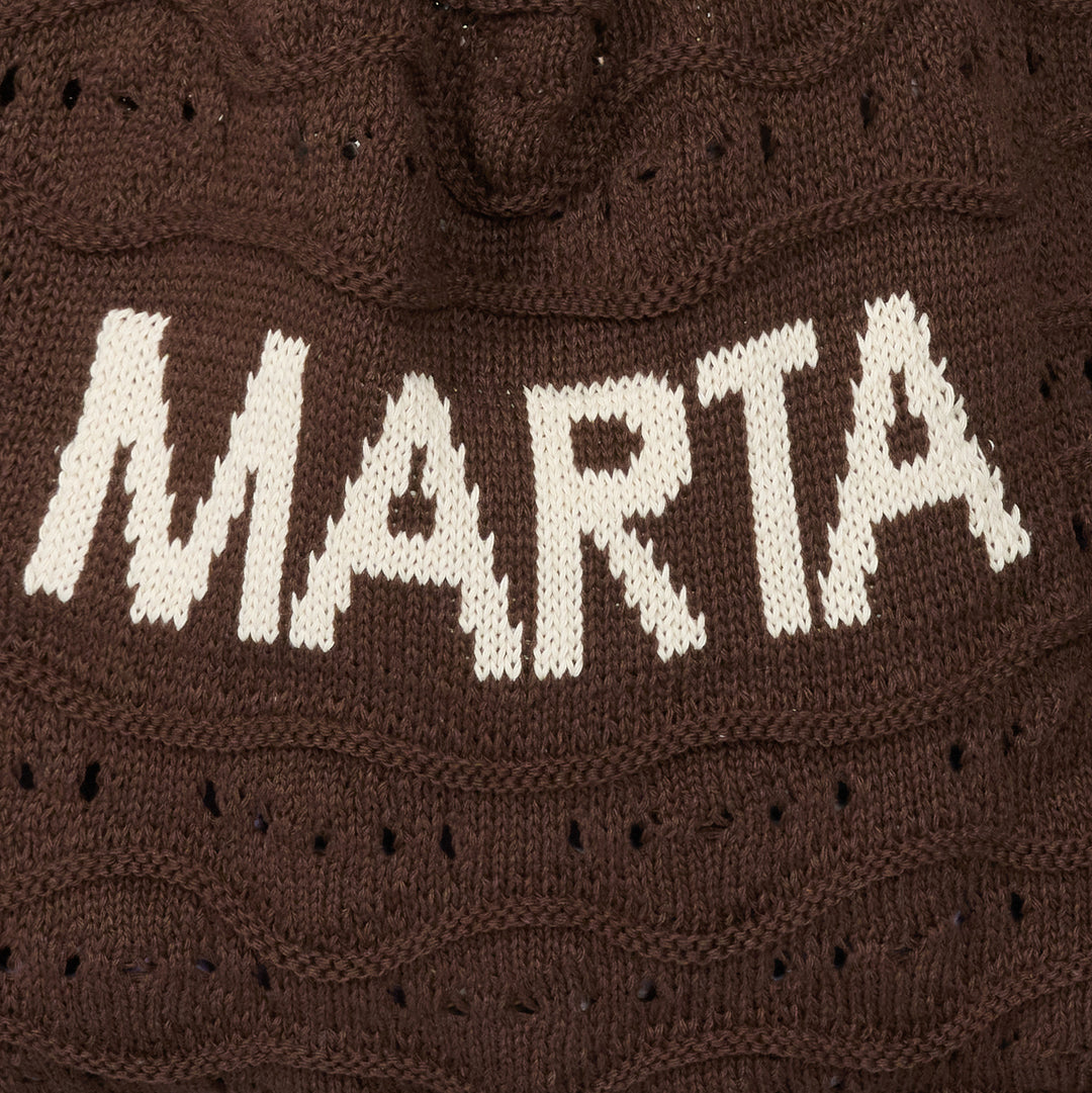 MARTA DU CHATEAU - TASKE - LILJA KN8130 - MORO/BEIGE