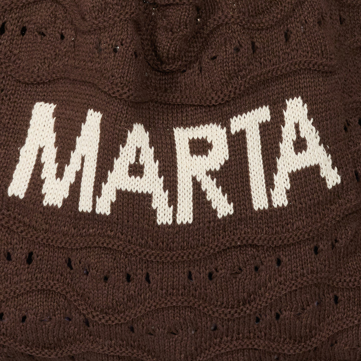 MARTA DU CHATEAU - TASKE - LILJA KN8130 - MORO/BEIGE