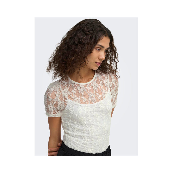 ONLY - TOP - ALBA 15388953 - CLOUD DANCER