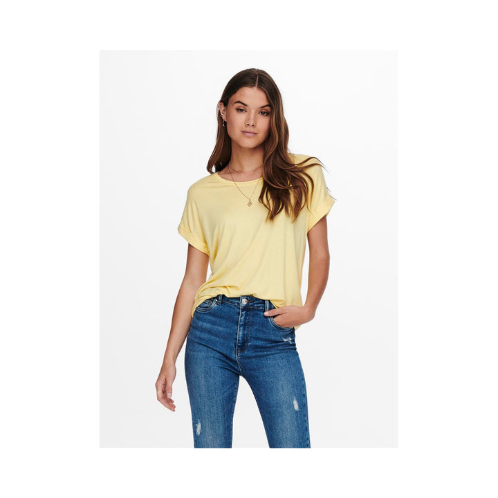 ONLY - T-SHIRT - MOSTER 15106662 - PALE BANANA