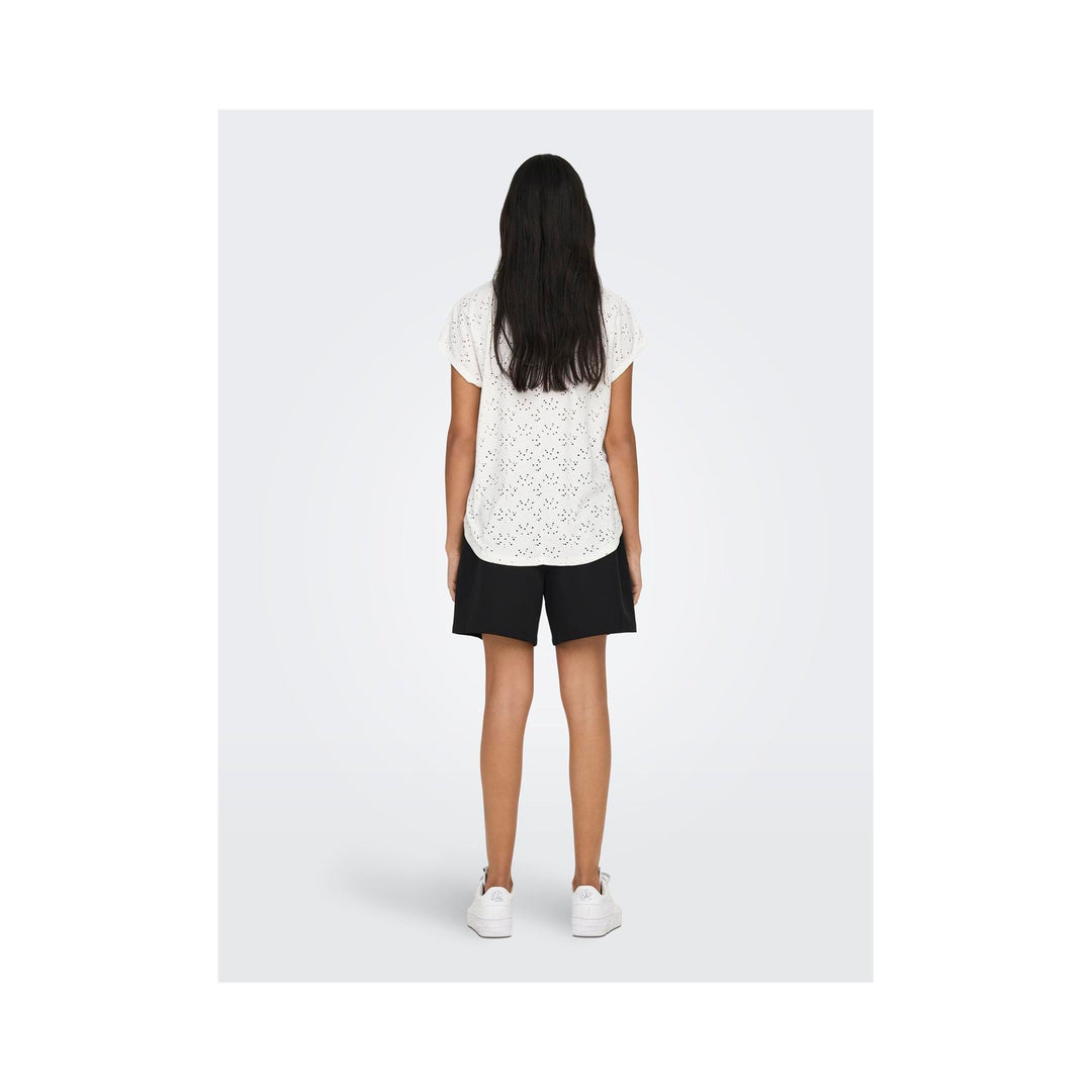 ONLY - T-SHIRT - SMILLA 15231005 - CLOUD DANCER