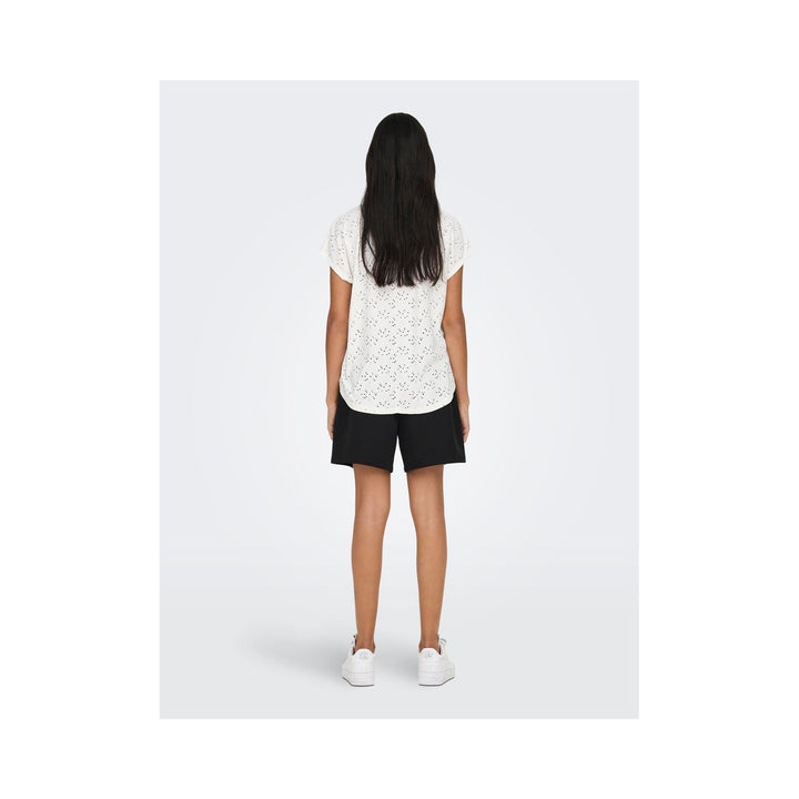ONLY - T-SHIRT - SMILLA 15231005 - CLOUD DANCER