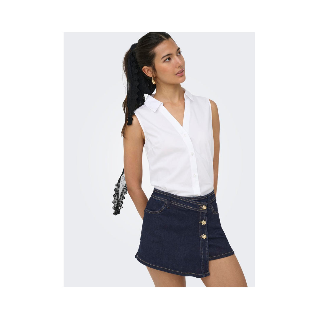 ONLY - SKORT - LILLIE 15378970 - DARK BLUE DENIM