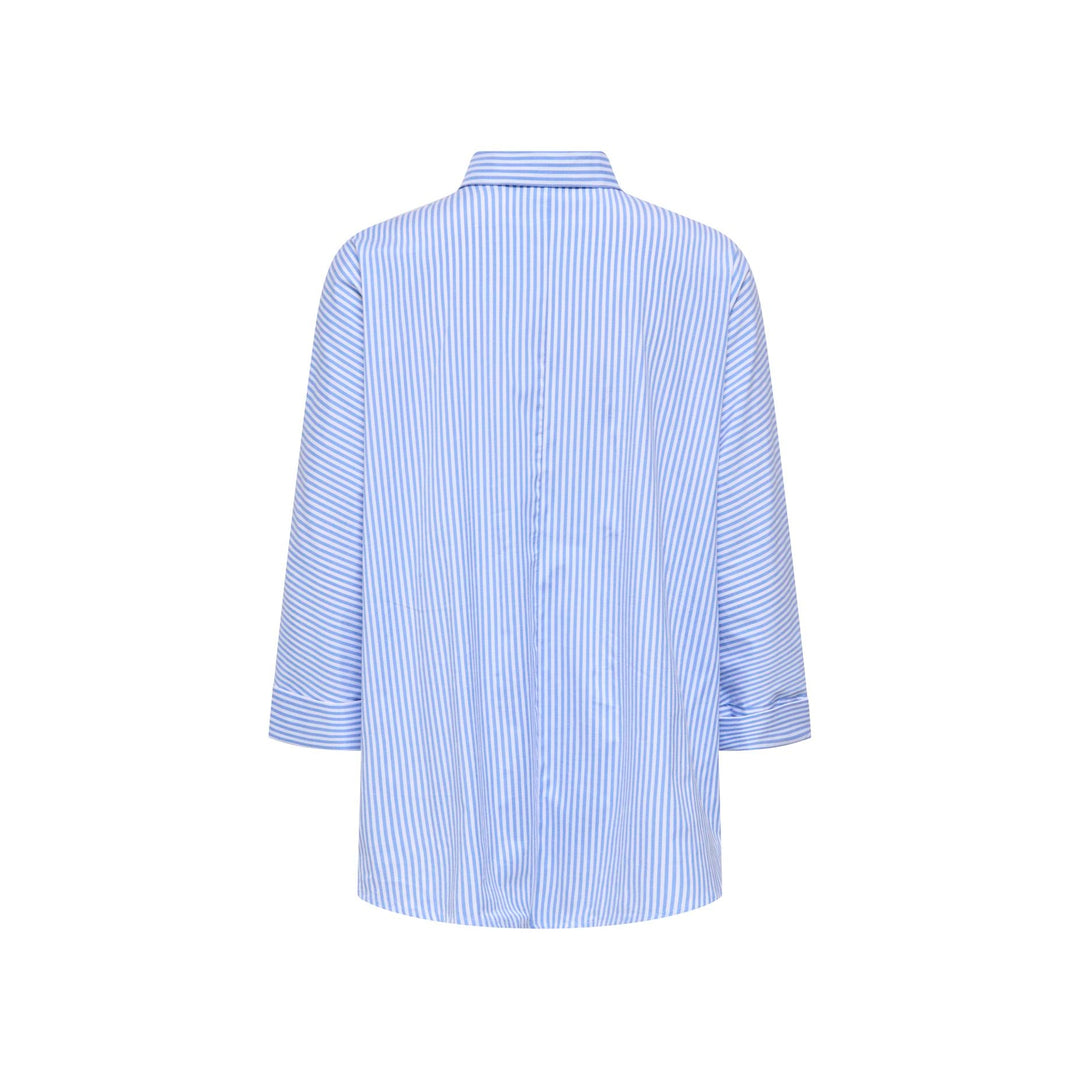 ONLY - SKJORTE - GRACE 15371427 - BRUNNERA BLUE