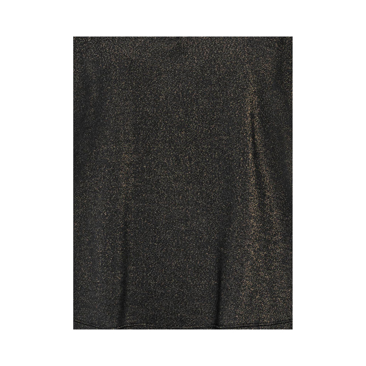 ONLY - T-SHIRT - MIRANDA 15333431 - BLACK/GOLD LUREX