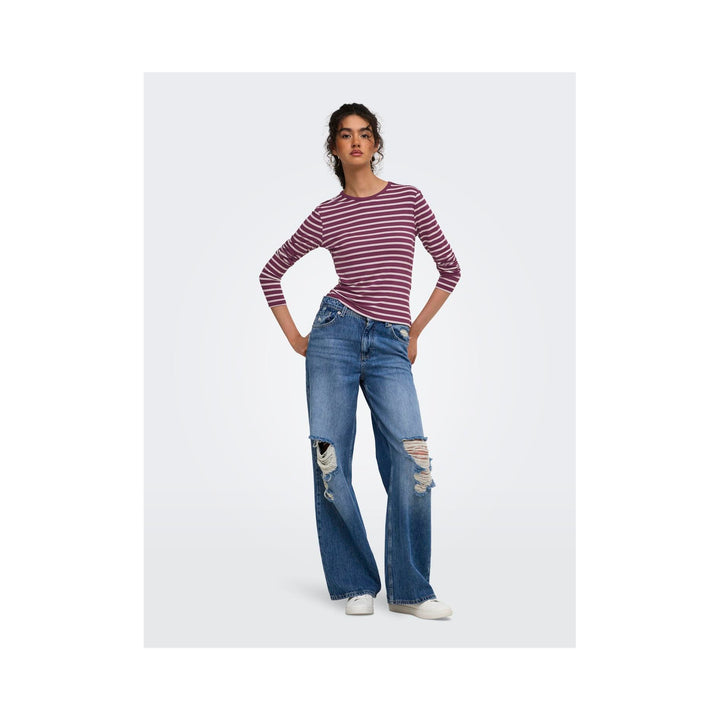 ONLY - T-SHIRT - NINA 15384045 - FIG