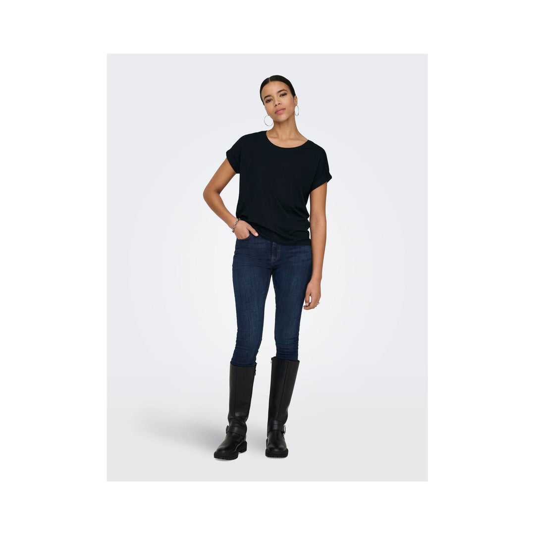 ONLY - T-SHIRT - MOSTER 15106662 - SORT