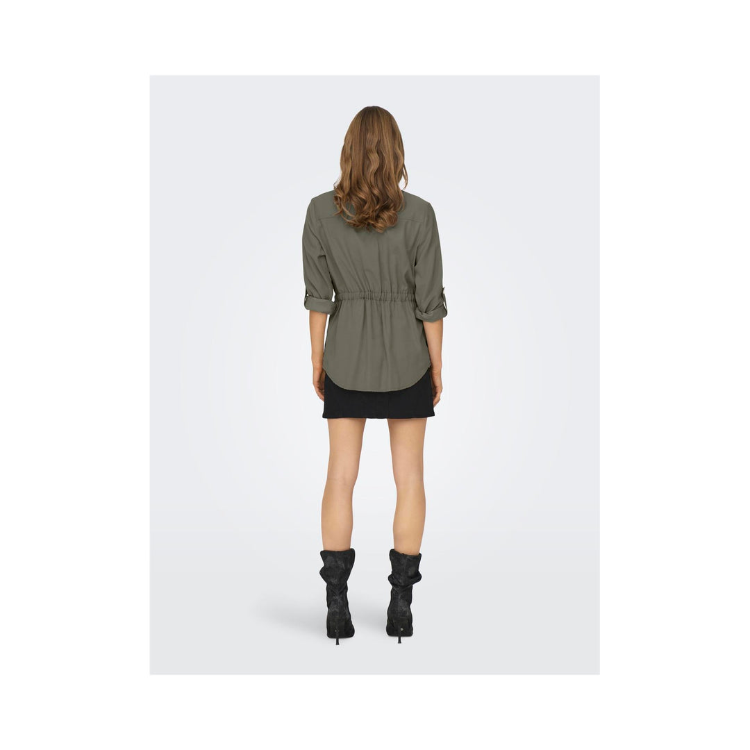 ONLY - SKJORTE - ARIS 15310852 - SMOKEY OLIVE