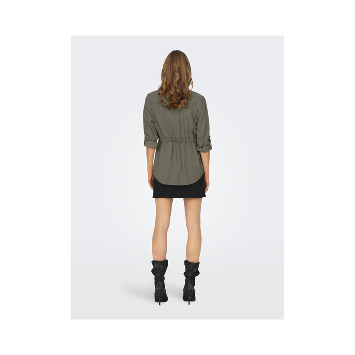 ONLY - SKJORTE - ARIS 15310852 - SMOKEY OLIVE