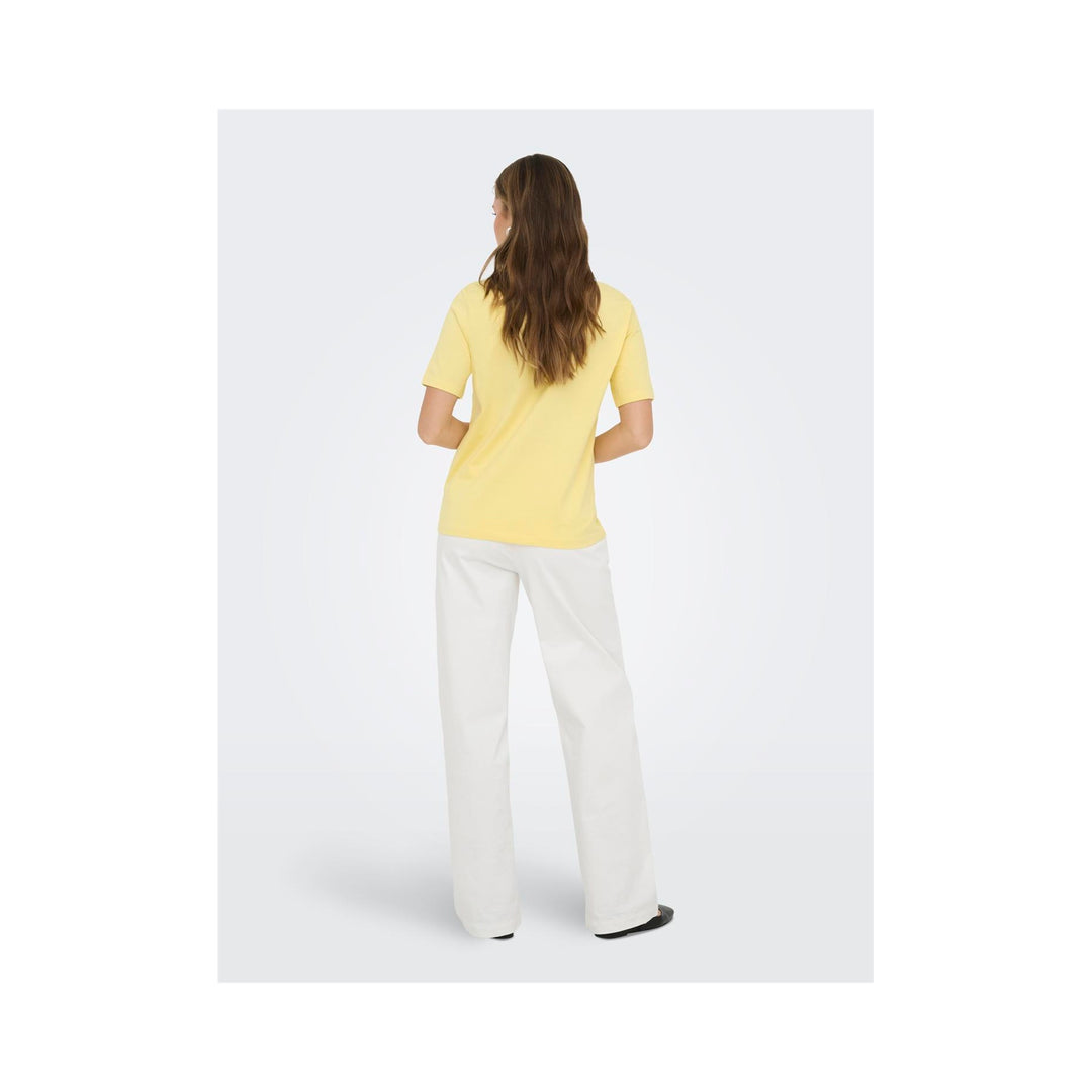 ONLY - T-SHIRT - FREJA 15367970 - LEMON MERINGUE