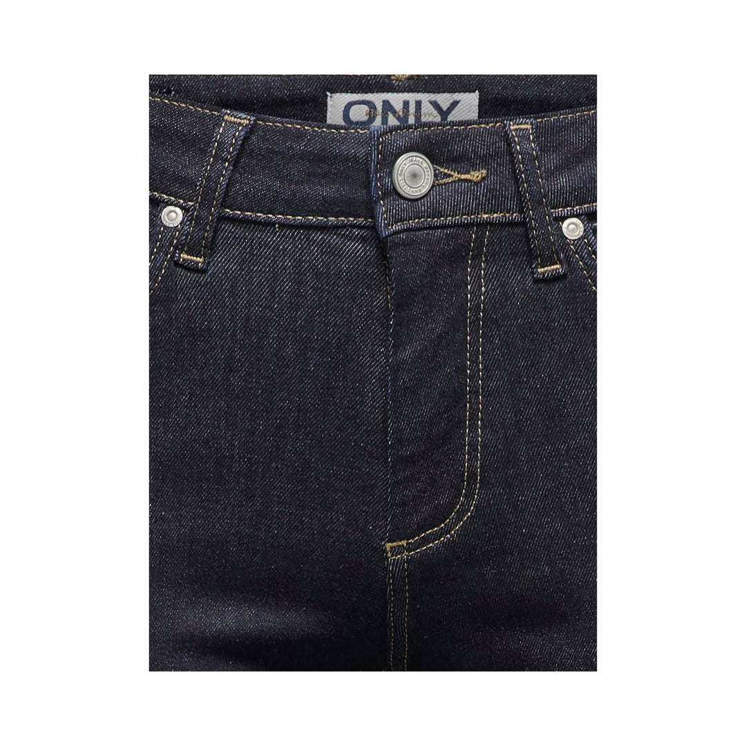 ONLY - JEANS - BLUSH MID STRAIGHT DNM 15353144 - DARK BLUE DENIM