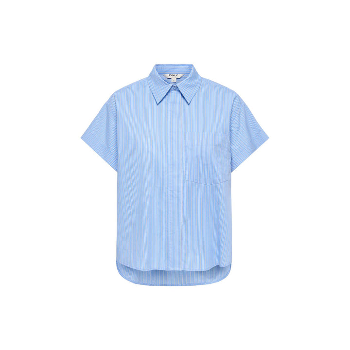ONLY - SKJORTE - KERI 15369556 - PROVENCE STRIPES/WHITE