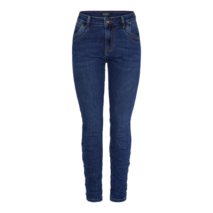 MARTA DU CHATEAU - BUKS - AMAYA - MDC216-26197 - DENIM