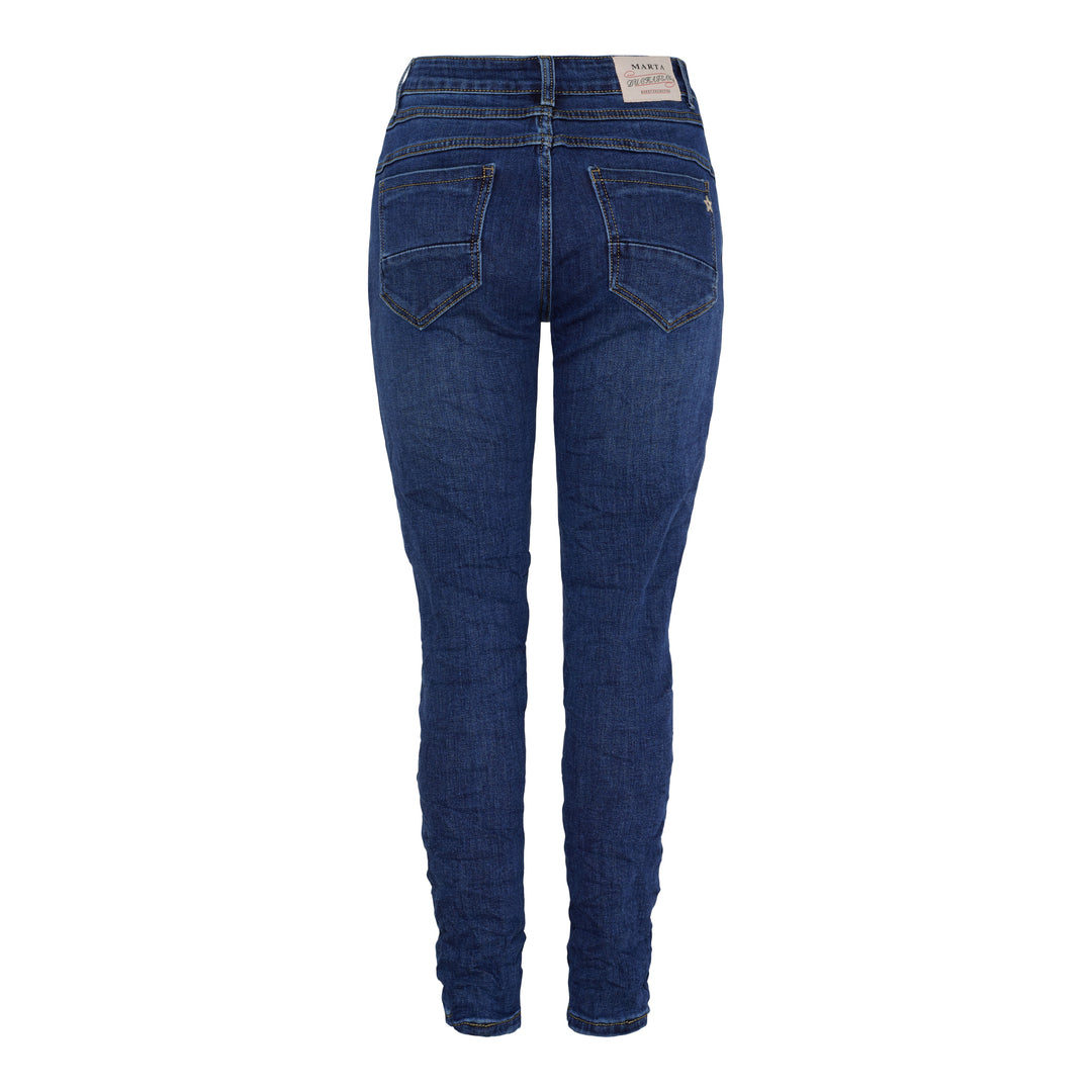 MARTA DU CHATEAU - BUKS - AMAYA - MDC216-26197 - DENIM