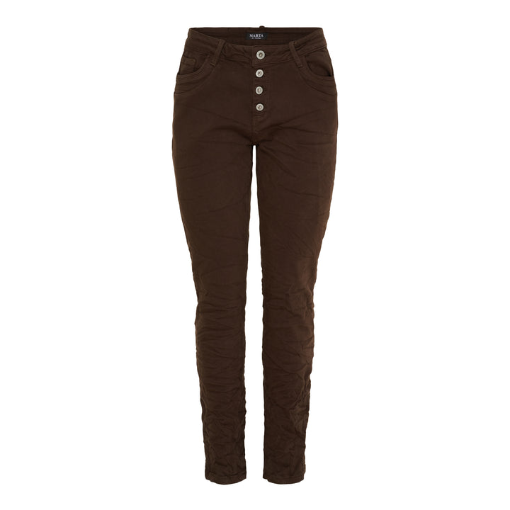 MARTA DU CHATEAU - JEANS - NOMA MDC230-8710 - BROWN
