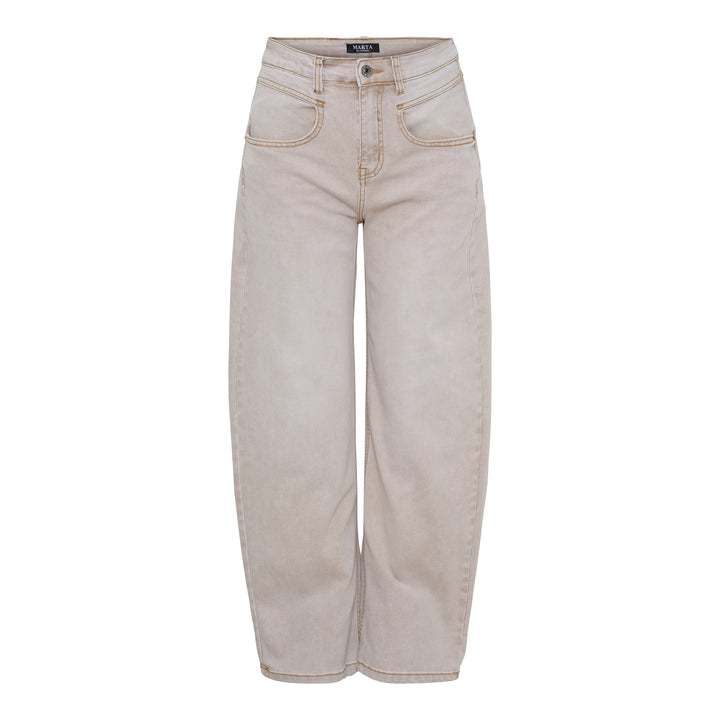 MARTA DU CHATEAU - JEANS - HELLE MDC236-JP9095 - MOCHA