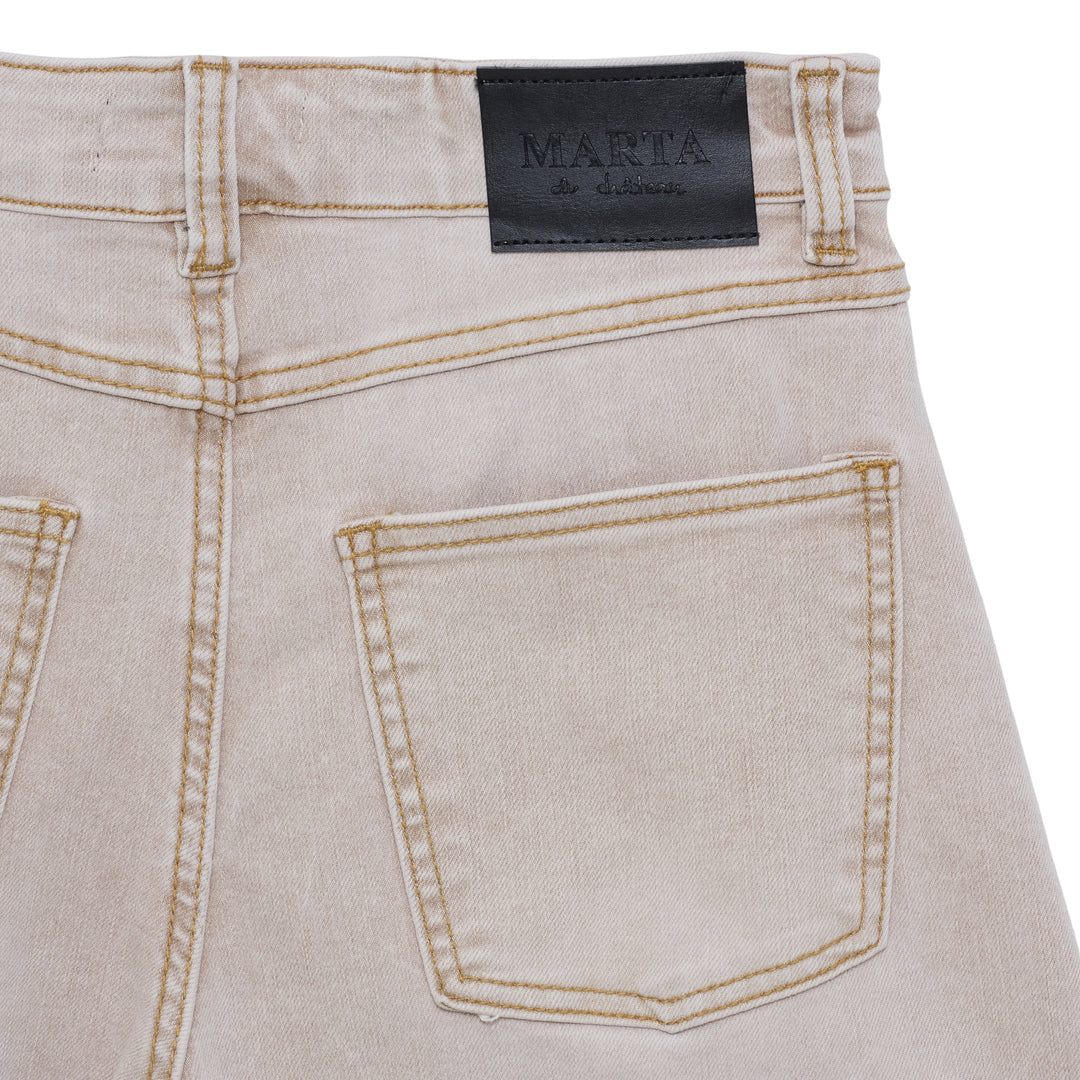 MARTA DU CHATEAU - JEANS - HELLE MDC236-JP9095 - MOCHA