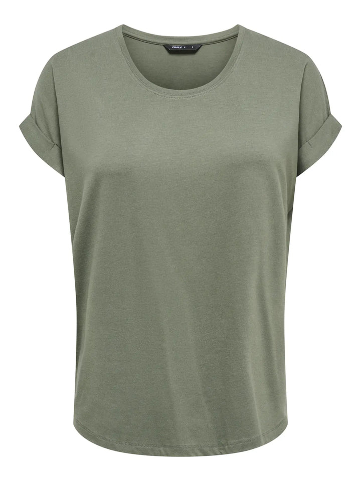 ONLY - T-SHIRT - MOSTER 15106662 - SMOCKY GREEN