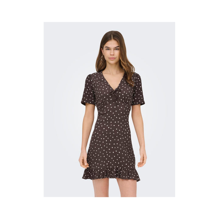 ONLY - KJOLE - MOLLY 15371873 - SHOPPING BAG/CLOUD DANCER DOTS