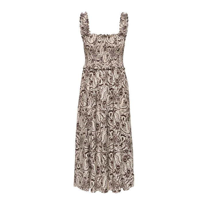 ONLY - KJOLE - LUMIRA 15382450 - PUMICE STONE/HOT FUGDE PAISLEY