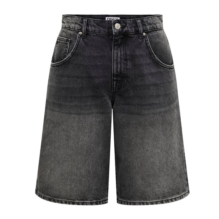 ONLY - SHORTS - MATE BAGGY LONG 15340976 - WASHED BLACK
