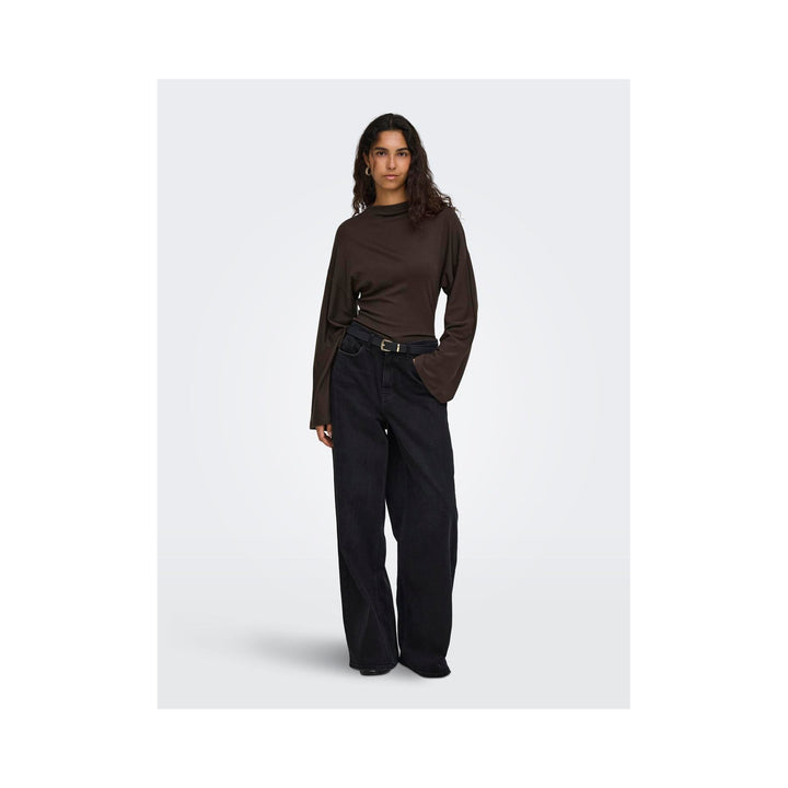 ONLY - TOP - ESTRID 15383267 - COFFEE BEAN