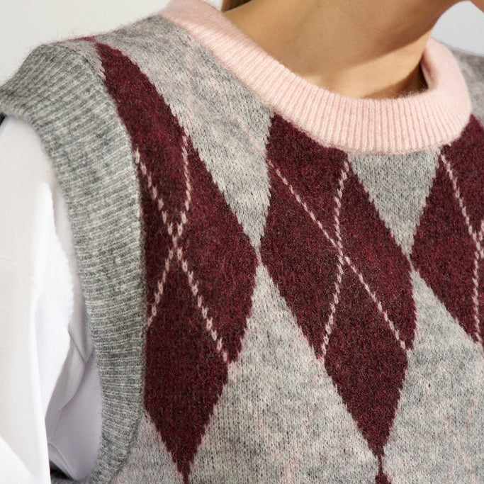 NUMPH - VEST - TIKLA - 707318 - medium grey mel