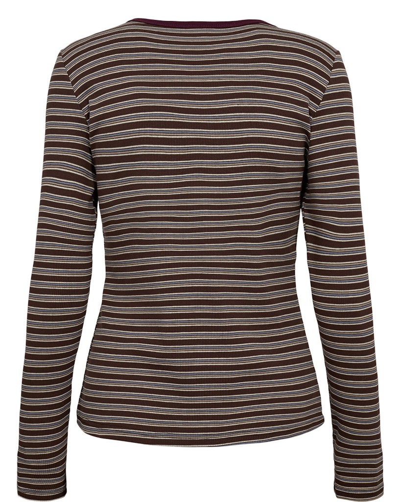 NÜMPH - BLUSE - HENNESY - 707185 -  deep taupe