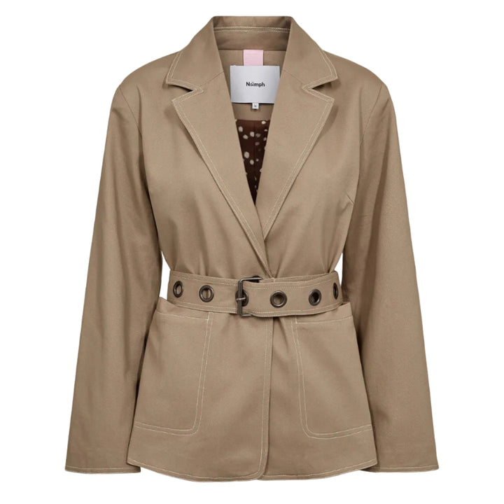 NÜMPH - BLAZER - HILME 706939 - SILVER MINK
