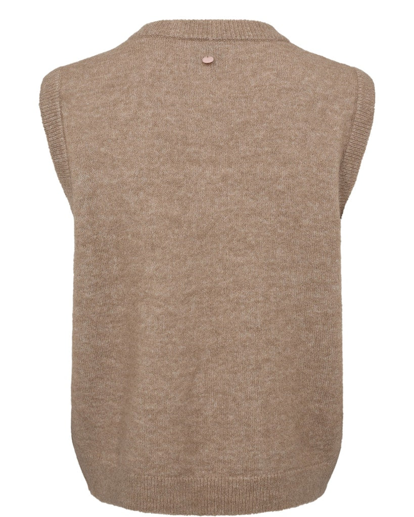 NÜMPH - VEST - FUETTE - 707122 - 5720 - SILVER MINK