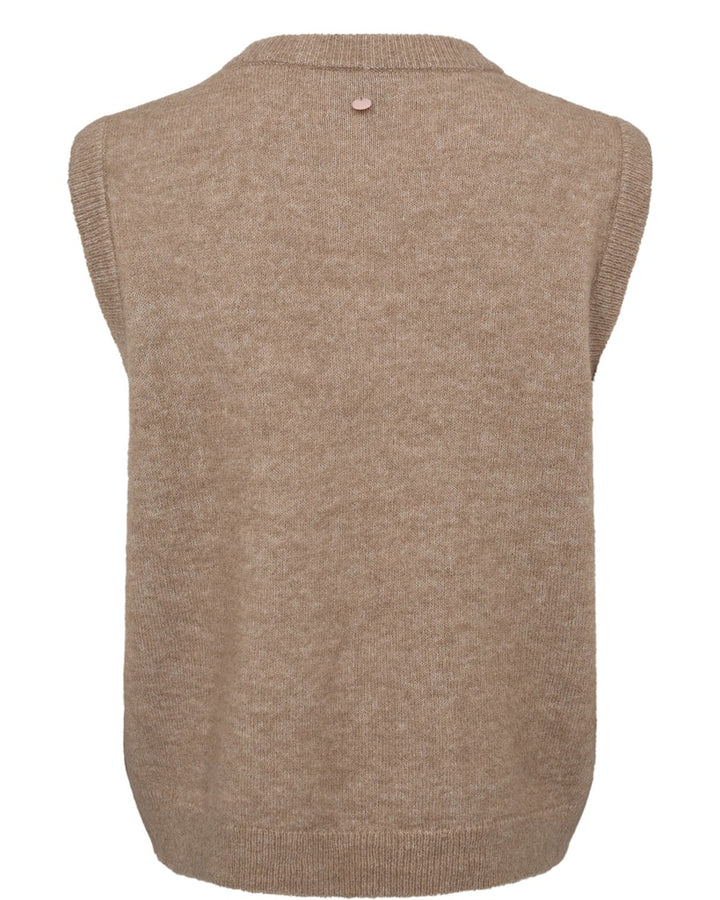 NÜMPH - VEST - FUETTE - 707122 - 5720 - SILVER MINK