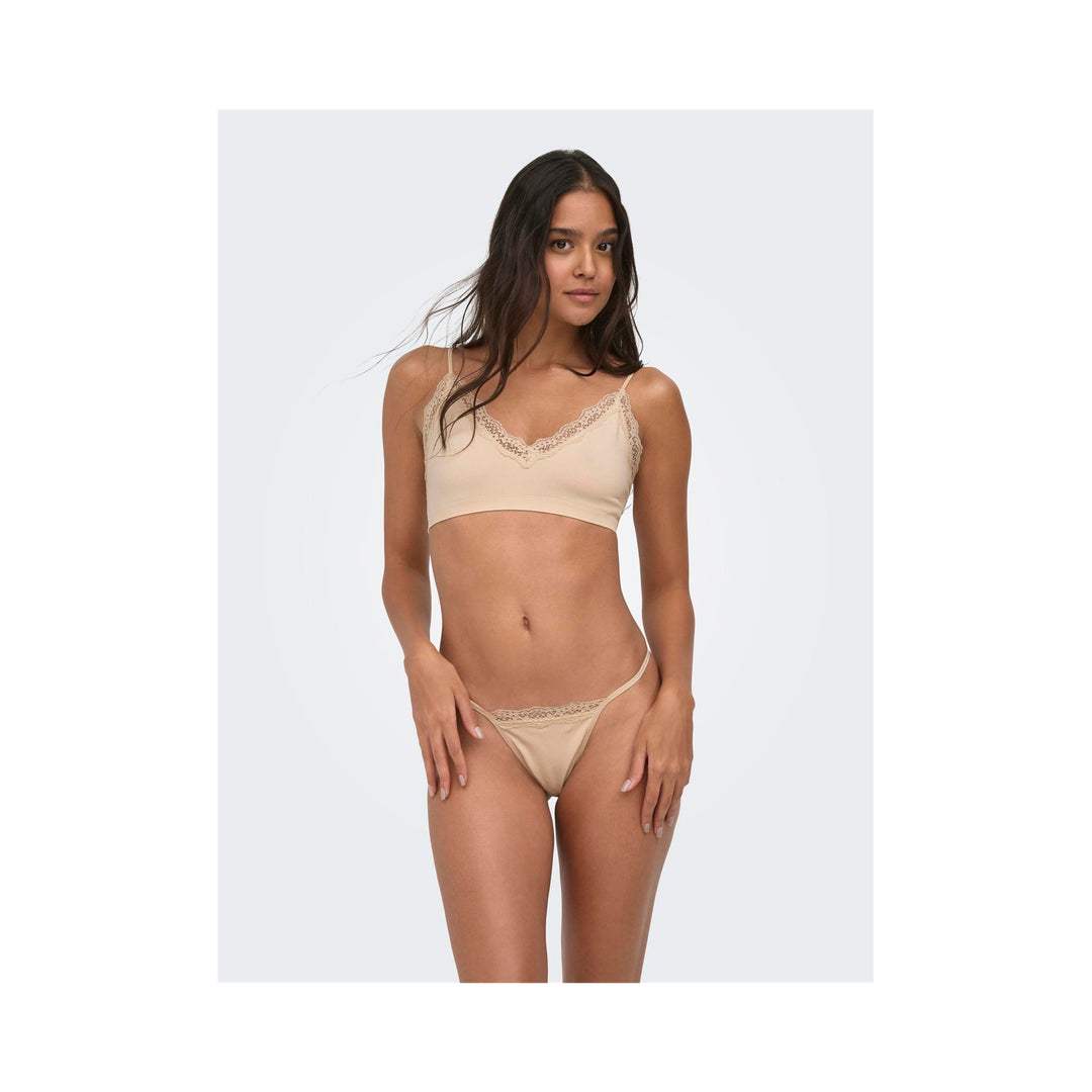 ONLY - BRALETTE - VICKY LACE 15365830 - PEACH TAFFY