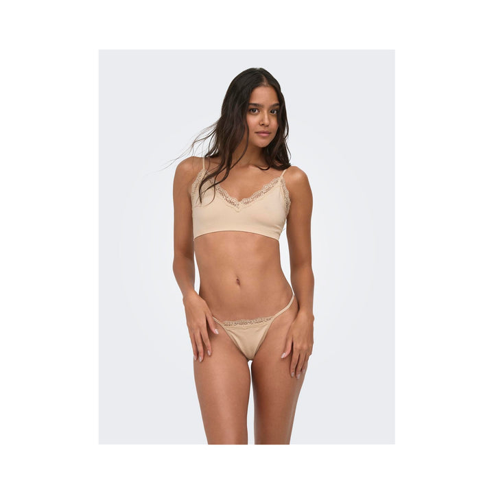 ONLY - BRALETTE - VICKY LACE 15365830 - PEACH TAFFY