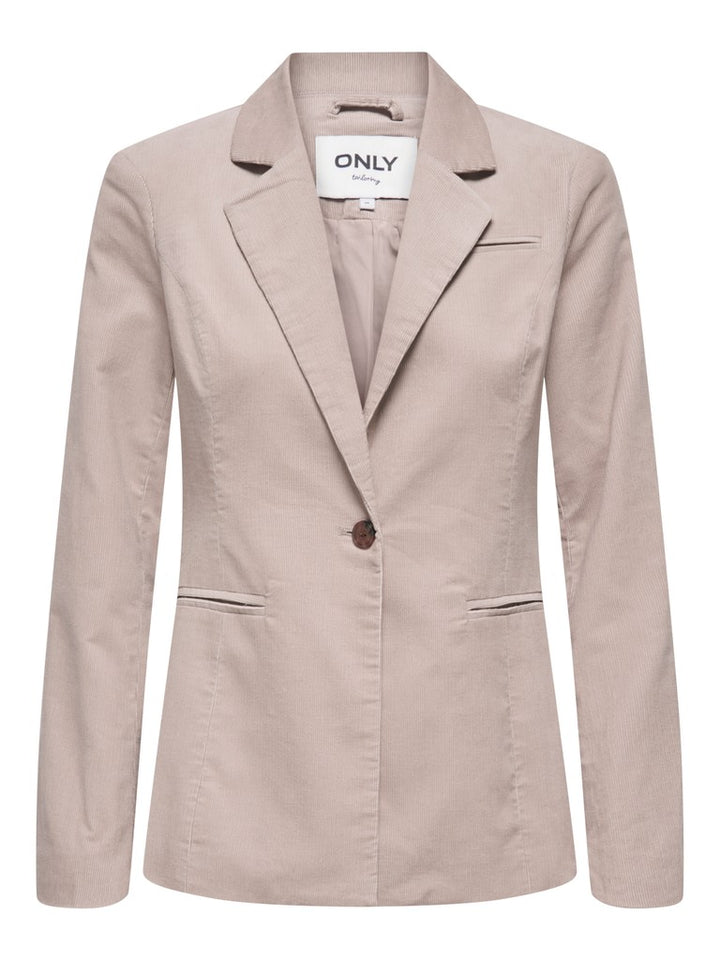 ONLY - BLAZER - NESSA L/S CORD FIT  - 15351310 - STRING