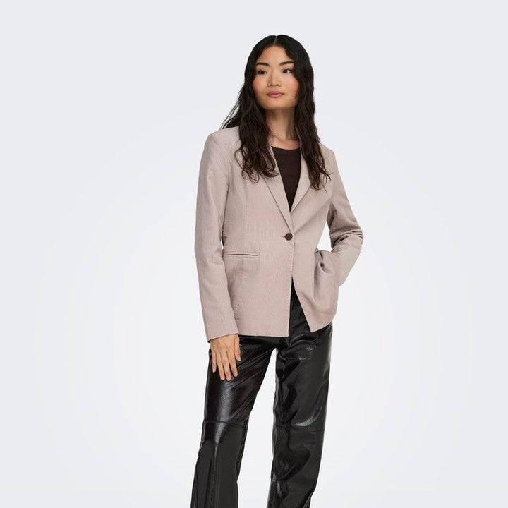 ONLY - BLAZER - NESSA L/S CORD FIT  - 15351310 - STRING