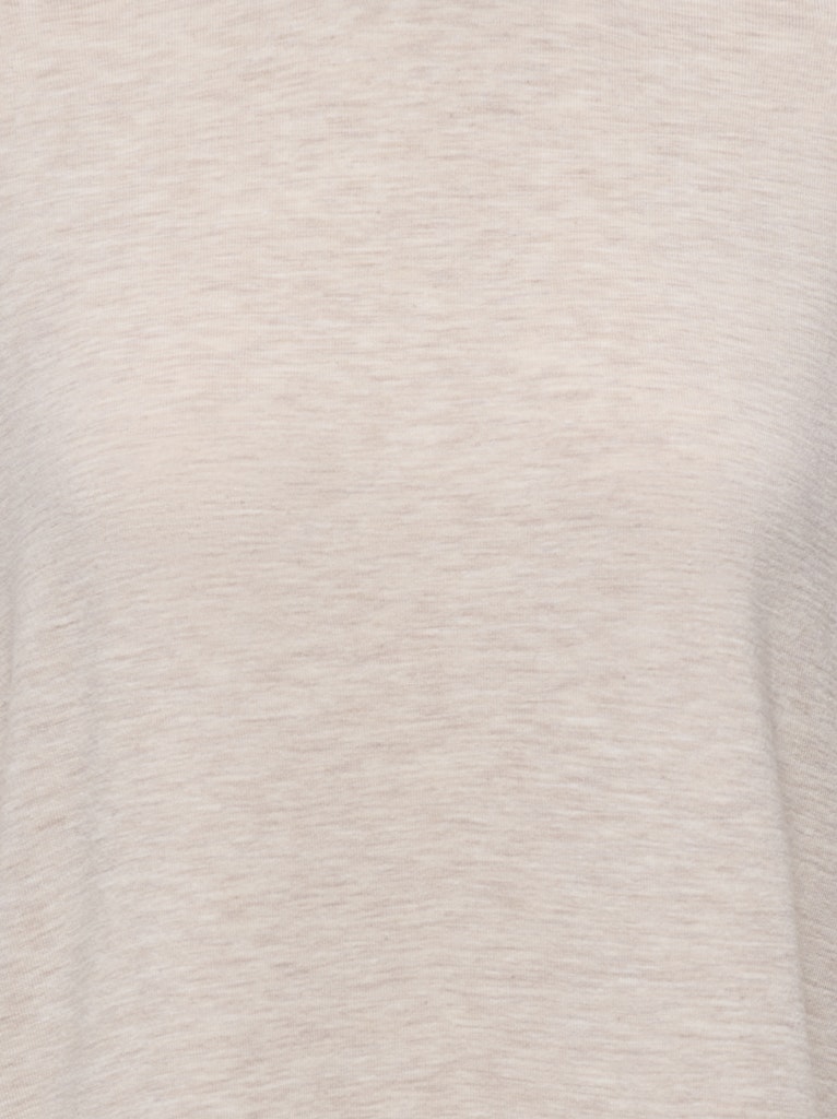 ONLY - T-SHIRTS - GLAMOUR SS LACE - 15391753 - OATMEAL DETAIL