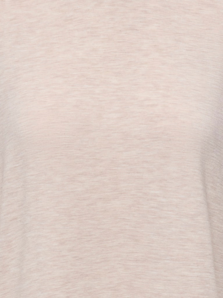 ONLY - T-SHIRTS - GLAMOUR SS LACE - 15391753 - OATMEAL DETAIL