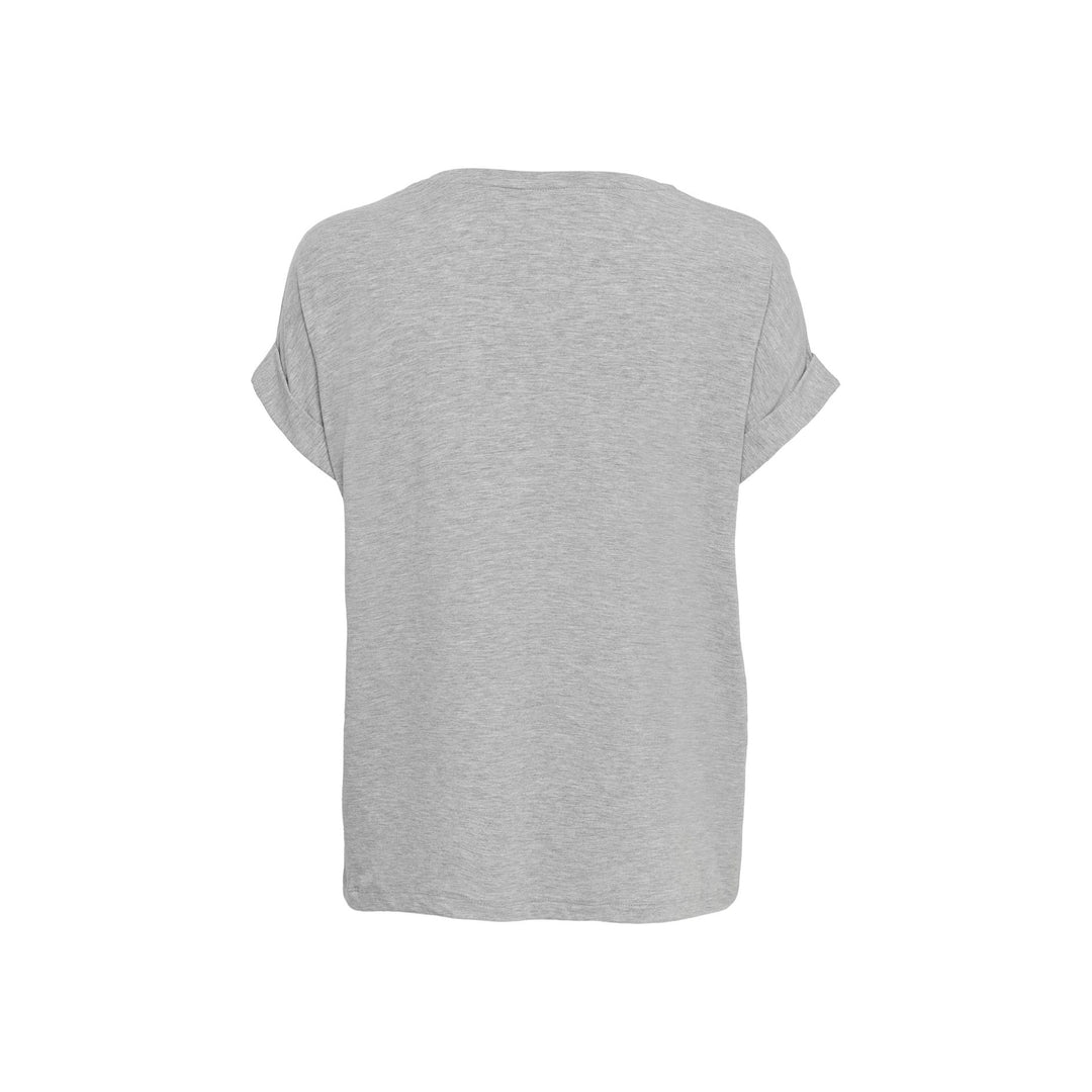 ONLY - T-SHIRT - MOSTER 15106662 - LIGHT GREY MELANGE