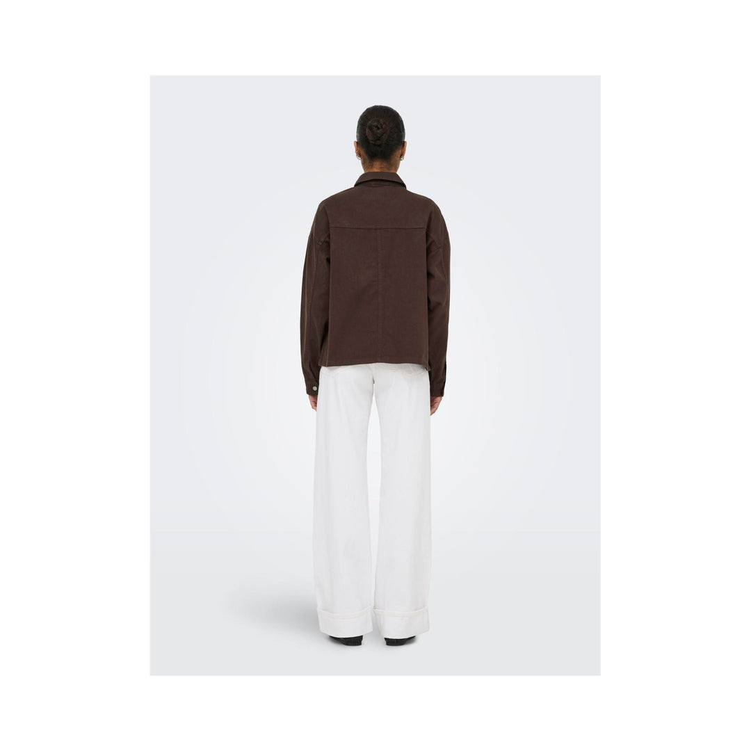 ONLY - JAKKE - SIERRA TWILL 15377209 - CHICORY COFFEE
