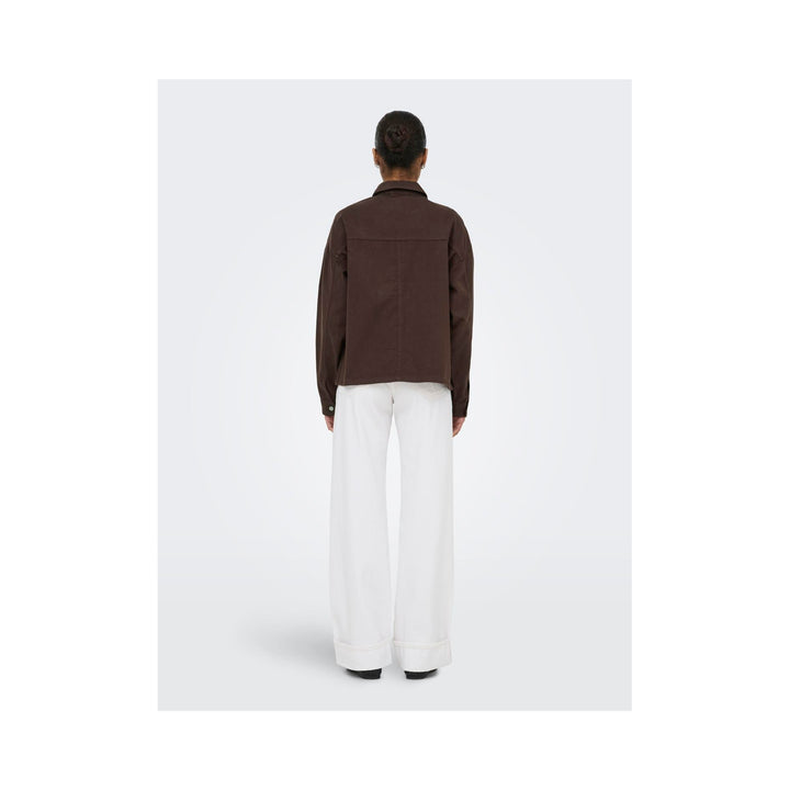 ONLY - JAKKE - SIERRA TWILL 15377209 - CHICORY COFFEE