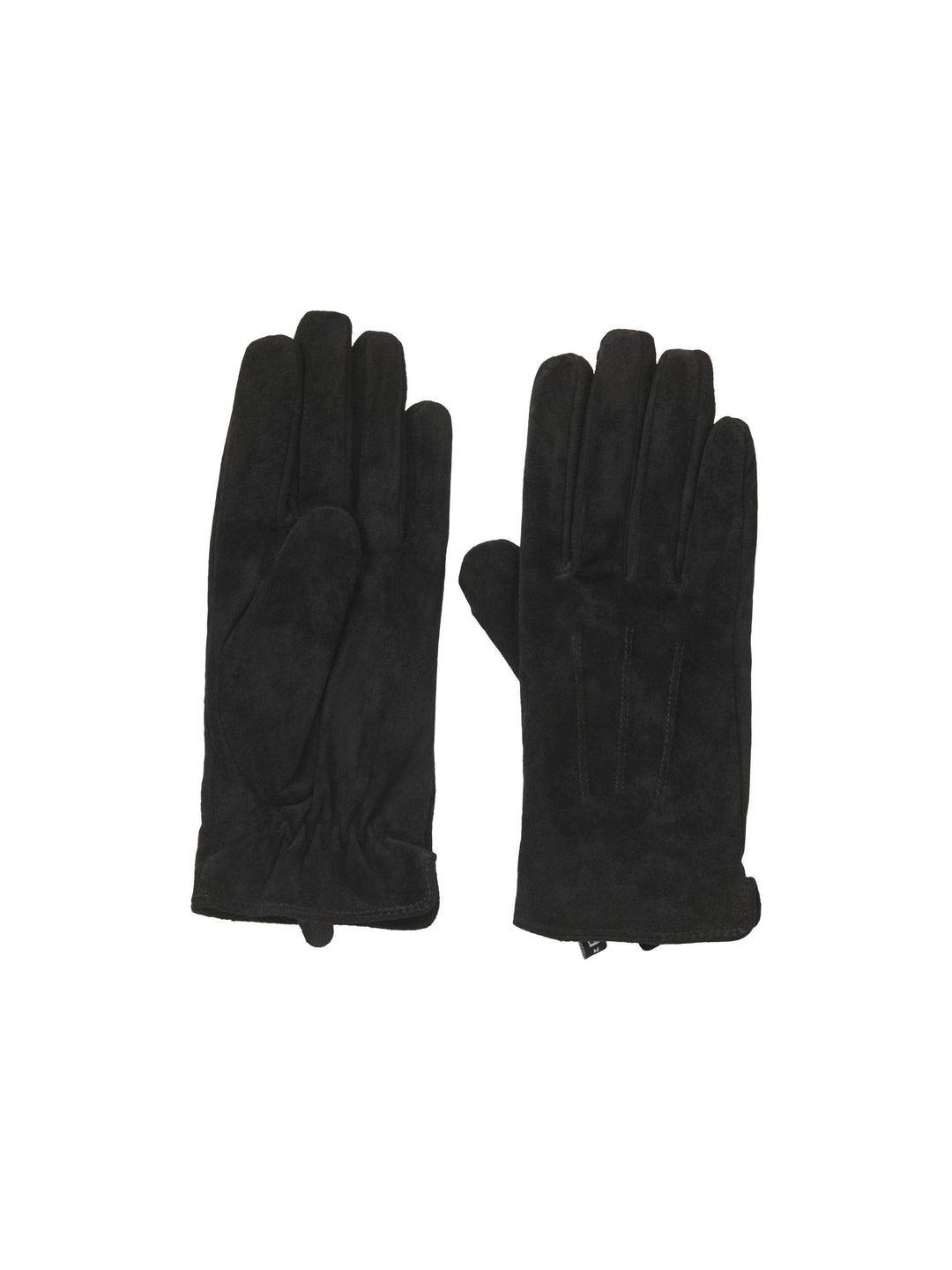PIECES - HANDSKER - NELLIE SUEDE -  17086829- LÆDER SORT